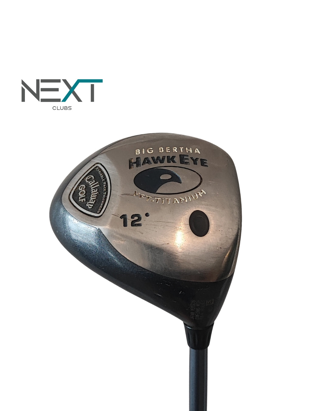 Callaway Big Bertha Hawk Eye Driver / 12° / Flex L / Gems 50 Graphitschaft