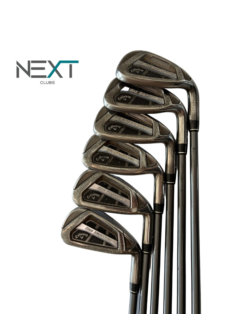 Callaway Big Bertha Tungsten Eisensatz 6-9+PW+AW / Aldila Synergy 50g / Regular Flex