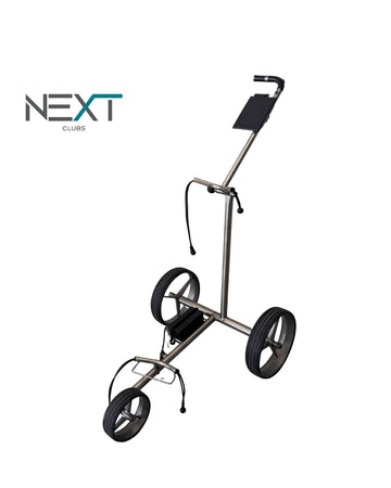 TiCad Liberty E-Trolley Silber mit Scorekartenhalter