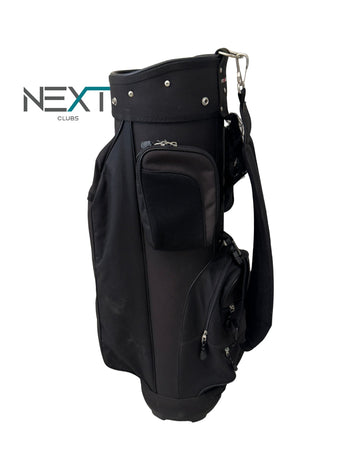 Pro Ace Cartbag / 6-Fach Schlägereinteilung / 9 Taschen / Schwarz