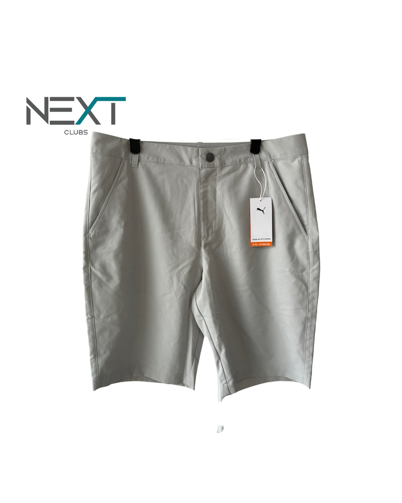 Neu PUMA Golf Tech 2.0 Short Golfshorts Herren Ash Grey Größe 32