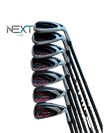Callaway RAZR X HL Eisensatz 5-9+PW+SW / Callaway Mid Torque / Low Kick 65g / Senior Flex