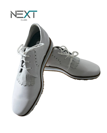 Neu FootJoy Sport Retro Schuh Golfschuh Damen Weiß Größe 40 EU / 6,5 UK / 8,5 US