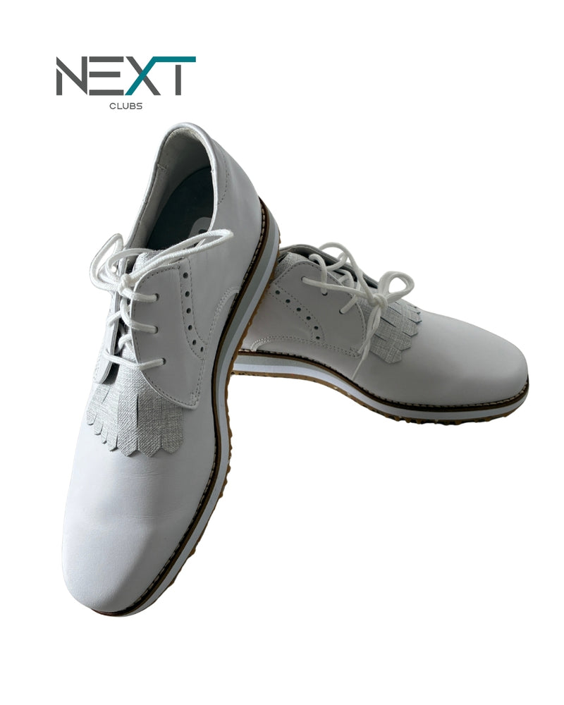 Neu FootJoy Sport Retro Schuh Golfschuh Damen Weiß Größe 40 EU / 6,5 UK / 8,5 US