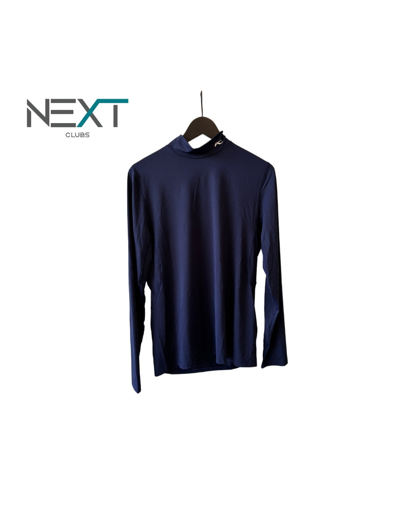 Neu KJUS Base Layer Turtleneck Funktionsshirt Herren Dunkelblau Größe 50