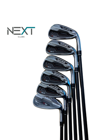 TaylorMade RSi1 Eisensatz 5-8+PW / TaylorMade REAX Graphitschaft 65g / Regular Flex