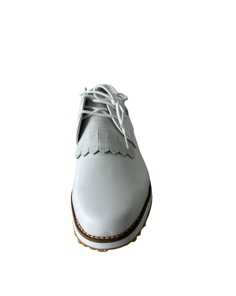 Neu FootJoy Sport Retro Schuh Golfschuh Damen Weiß Größe 40 EU / 6,5 UK / 8,5 US
