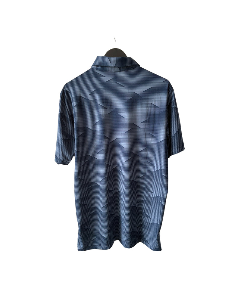 Neu adidas Ultimate365 Speed Stripe Poloshirt Herren Navy Größe M