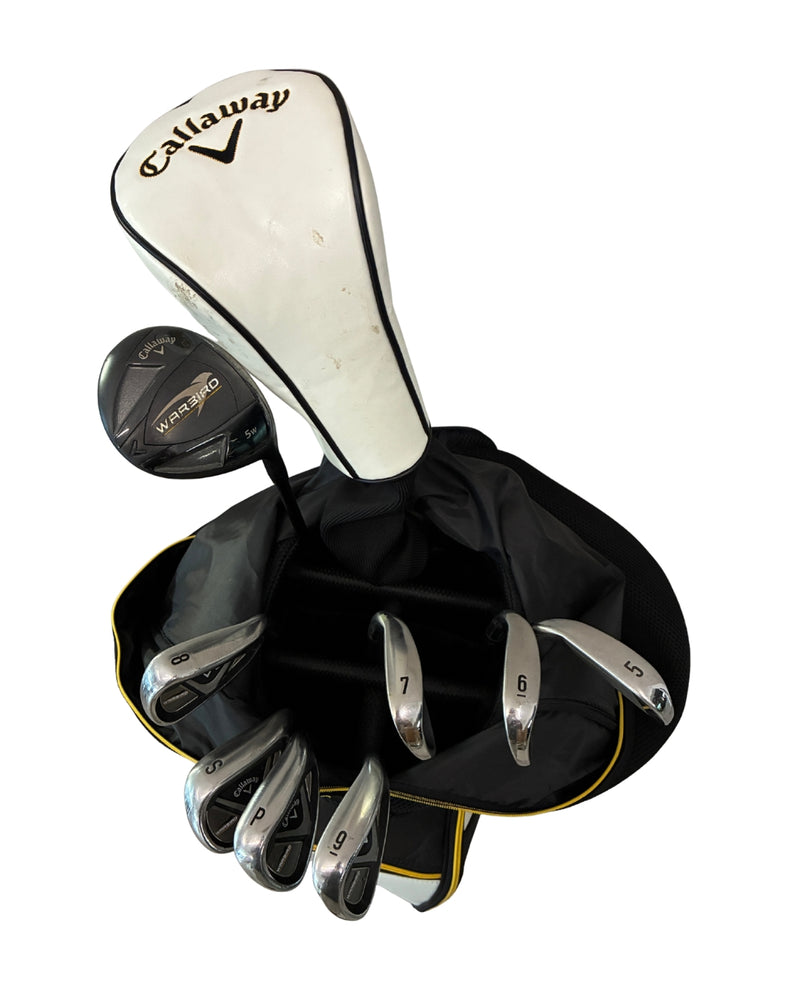 Callaway Warbird Komplettset (Driver 10,5°, Fairwayholz 5, Eisensatz 5-9+PW+SW) / Callaway Warbird / Regular Flex