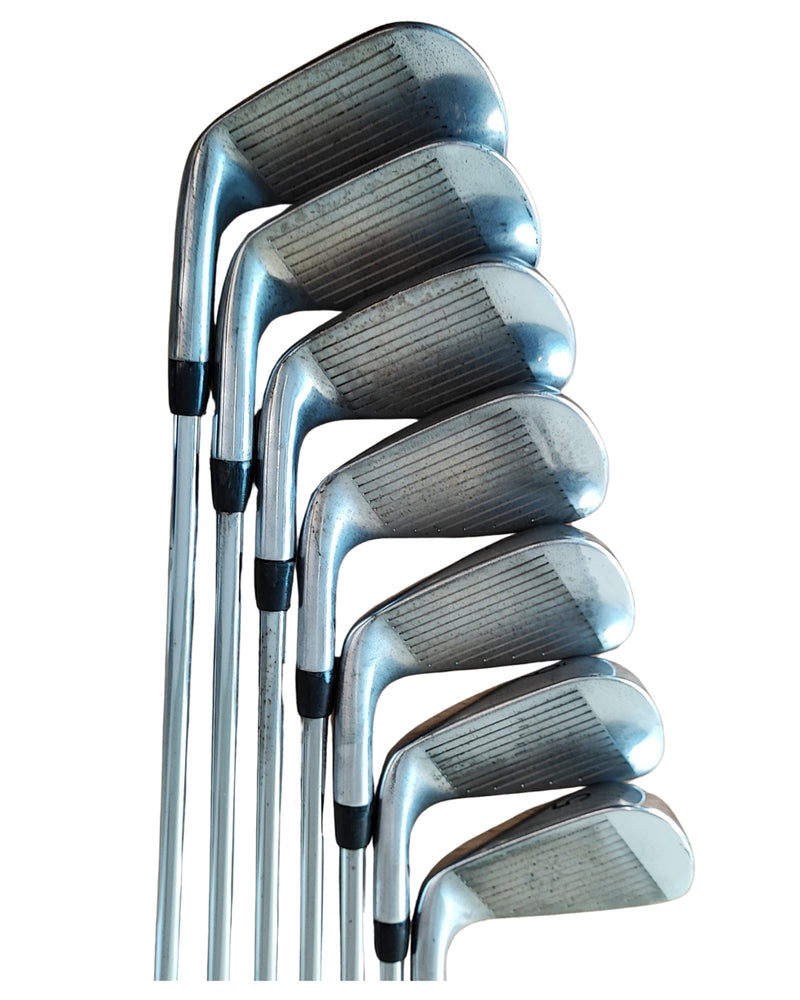 Titleist T200 (2019) Eisensatz 5–P + 48° Wedge / True Temper AMT Red R300 / Flex R