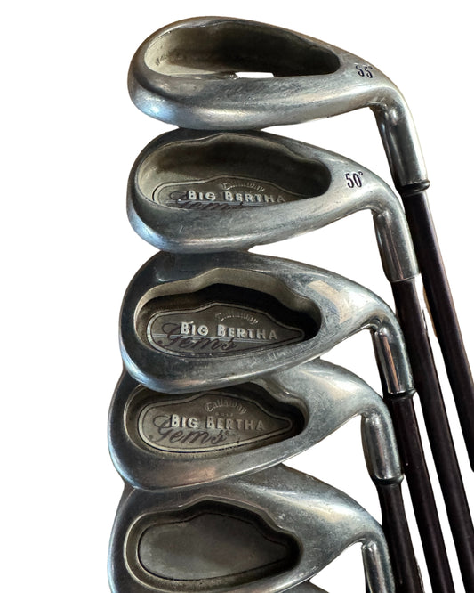 Callaway Big Bertha Gems Eisensatz 5-SW / Flex W