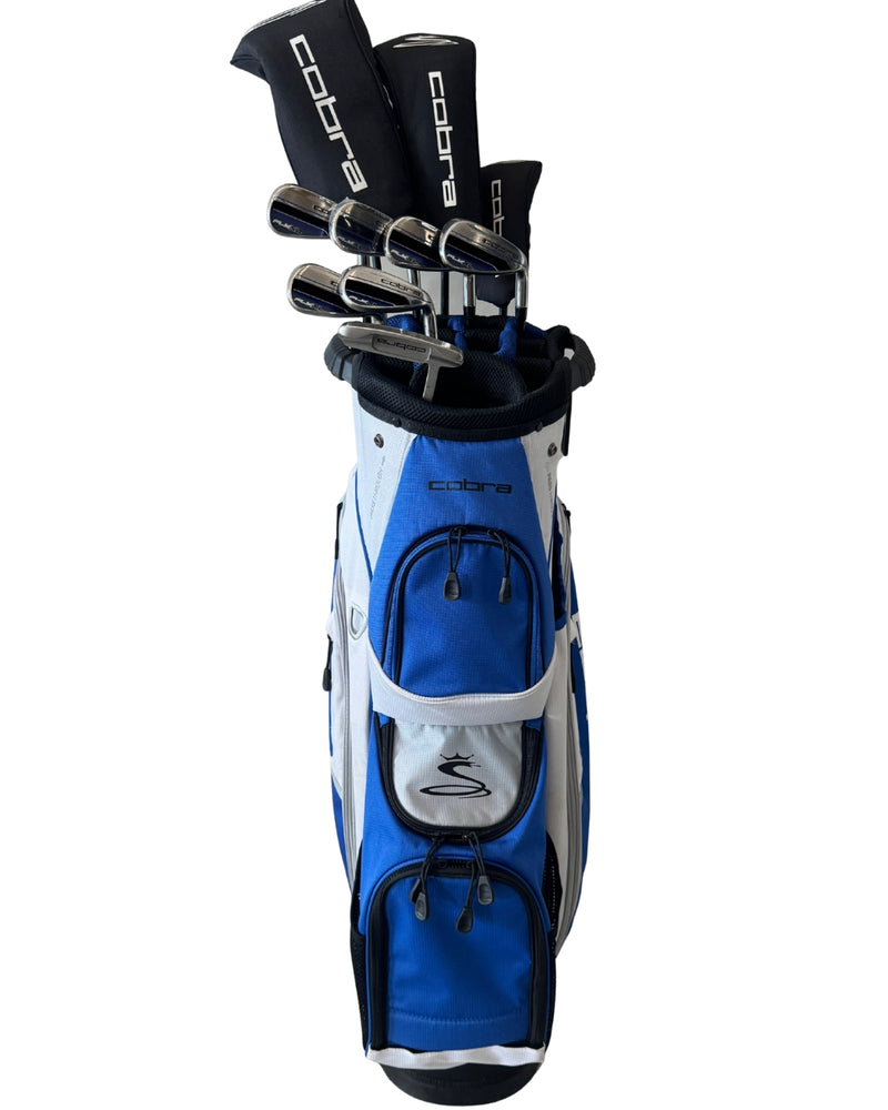 Cobra FlyXL Komplettset 6-SW, Driver, Fairway Holz, Hybrid, Putter, Golfbag / Flex R