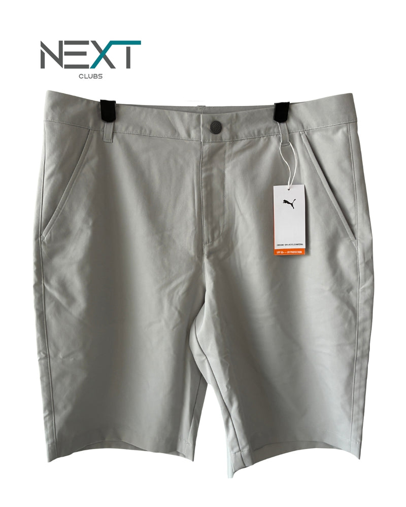 Neu PUMA Golf Tech 2.0 Short Golfshorts Herren Ash Grey Größe 32