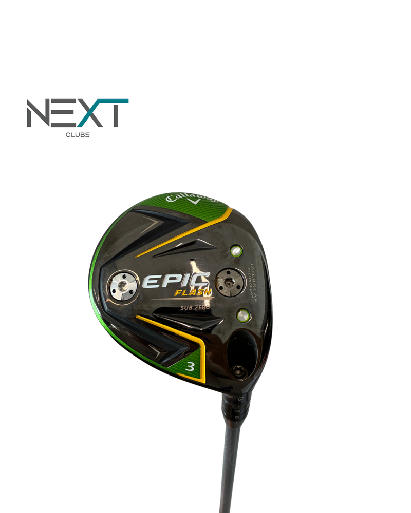 Callaway Epic Flash Sub Zero Fairwayholz 3 15° / Project X EvenFlow 5.5 65g / Regular Flex