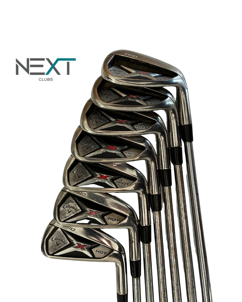 Callaway X Hot Pro Eisensatz 4+6-9+PW+AW / Project X PXI 6.0 / Stiff Flex