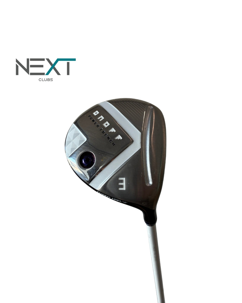 ONOFF Power Trench Fairwayholz 3 16° / ONOFF Smooth Kick: LP-425F 46g / Senior Flex