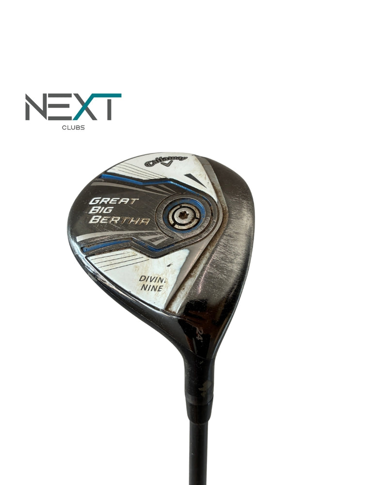 Callaway Great Big Bertha Divine Nine Fairwayholz 9 24° / Bassara Mitsubishi Rayon E42x5ct / Ladies Flex
