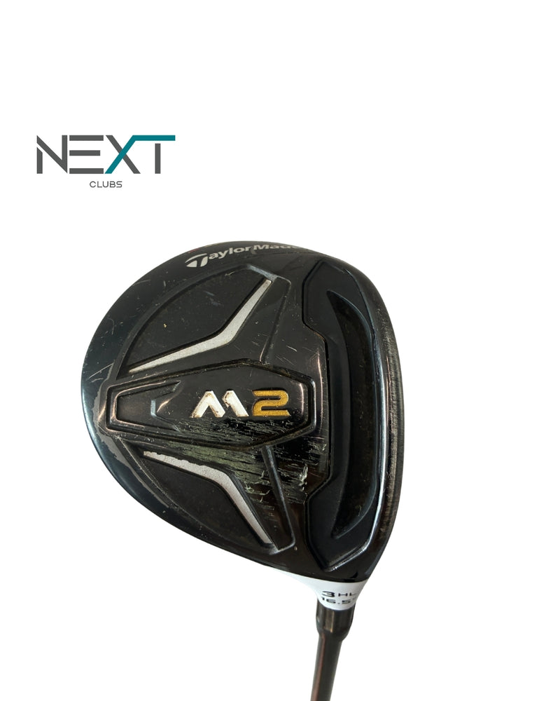 TaylorMade M2 Fairwayholz 3HL 16,5° / TaylorMade M2 REAX 55g / Regular Flex