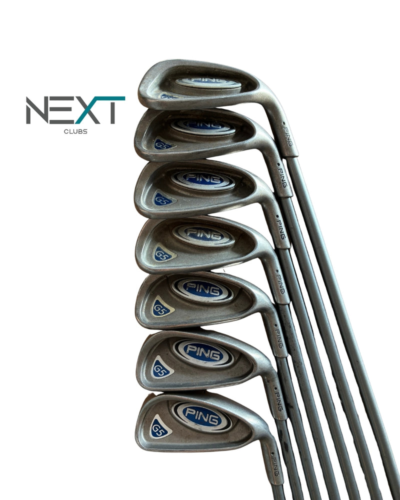 PING G5 Eisensatz 5-9+W+SW / PING TFC 100 / Soft Regular Flex