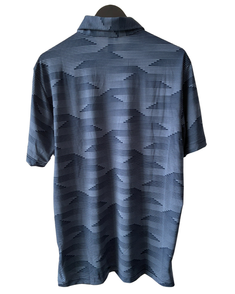 Neu adidas Ultimate365 Speed Stripe Poloshirt Herren Navy Größe M