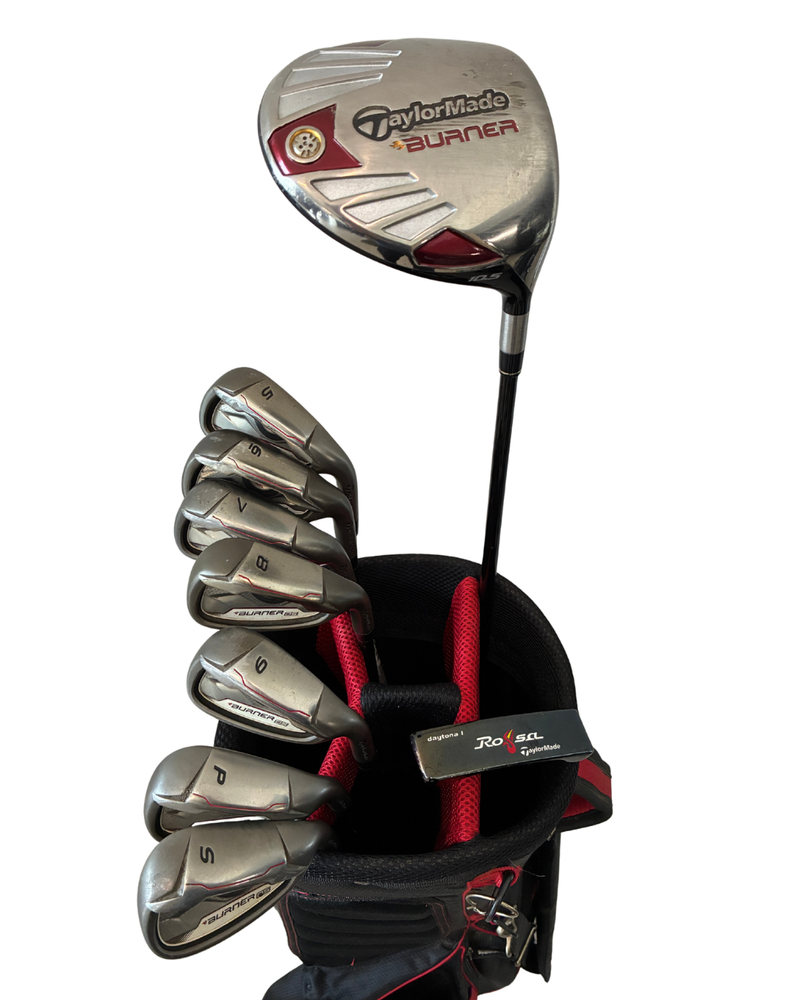 TaylorMade Burner Komplettset Driver, Eisen 5-S, Putter / TaylorMade Burner / Senior Flex