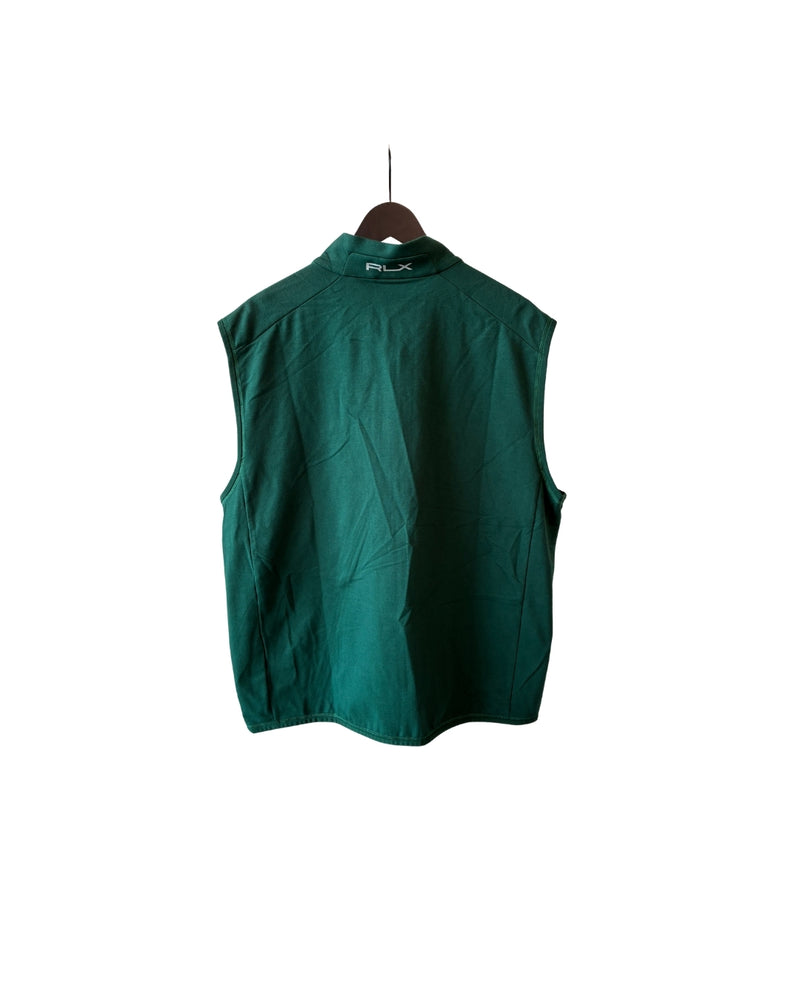 Neu Ralph Lauren Weste Golfweste Herren Grün/Dunkelblau Größe XL