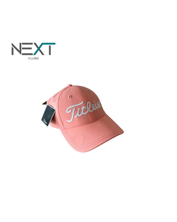Neu Titleist Womens Players Performance Bal Golfcap Damen Peach