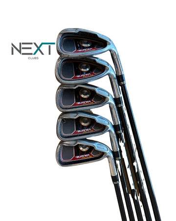 TaylorMade Burner Plus Eisensatz 5 - 9 / TaylorMade Burner RE AX Superfast 60g / Regular Flex