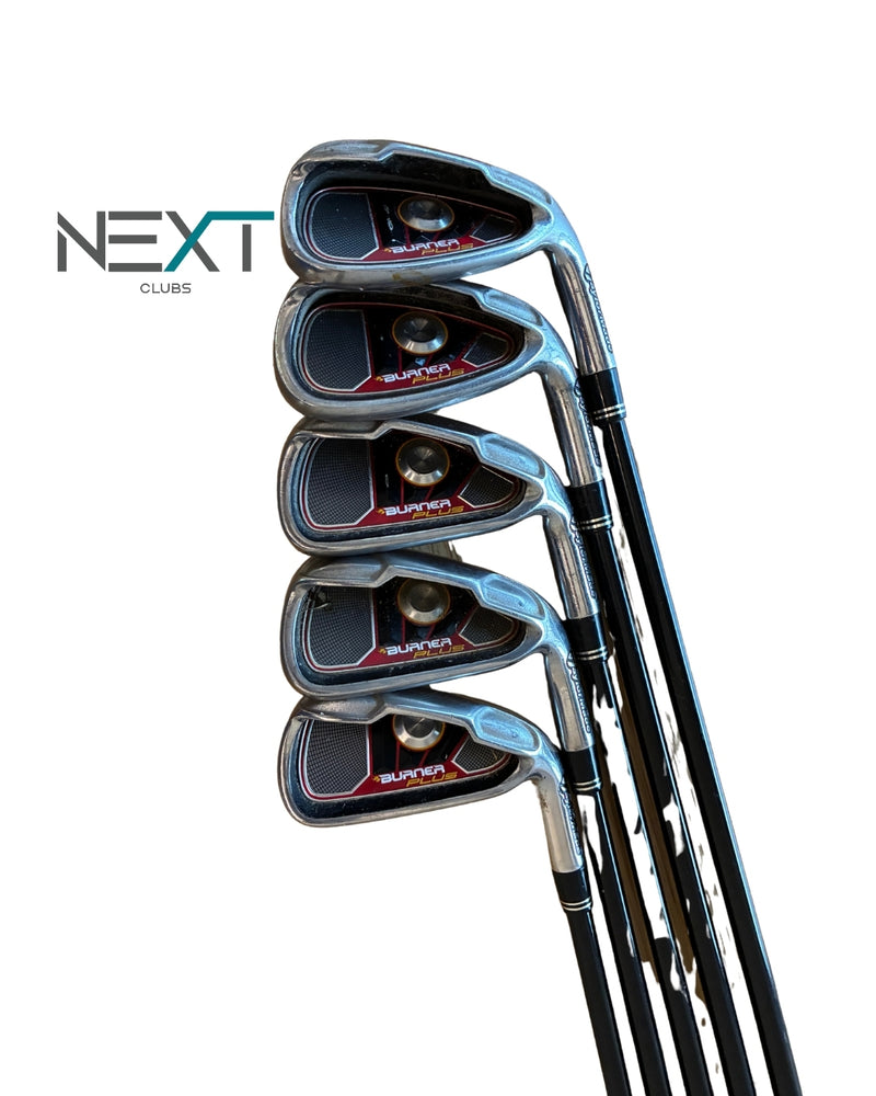 TaylorMade Burner Plus Eisensatz 5 - 9 / TaylorMade Burner RE AX Superfast 60g / Regular Flex