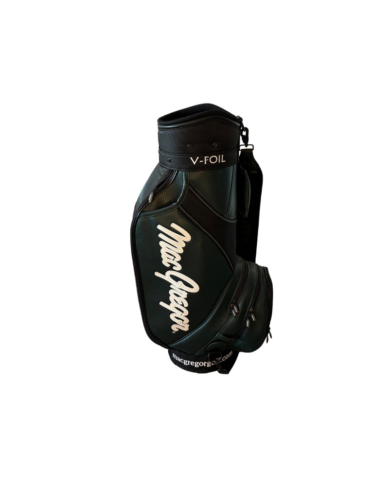 MacGregor V-Foil Tourney Edition Staffbag 6-fach Schlägerunterteilung Grün/Schwarz