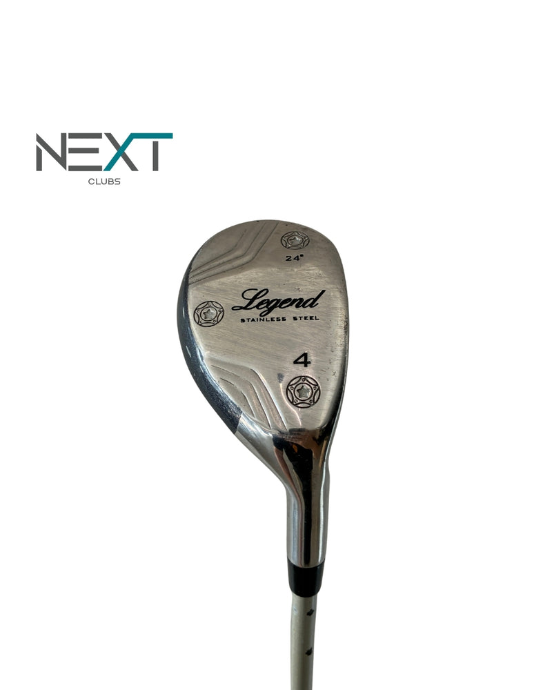 Legend Stainless Steel Hybrid 4 24° / Legend High Module Graphite Light Weight, High Launch / Regular Flex