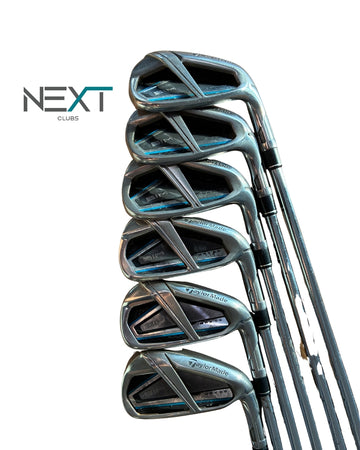 TaylorMade SIM Max OS Eisensatz 5-9+PW / KBS MAX 85g / Stiff Flex