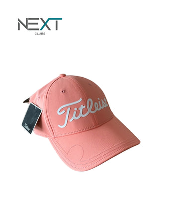 Neu Titleist Womens Players Performance Bal Golfcap Damen Peach