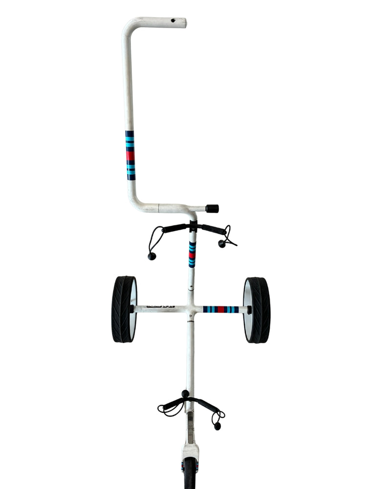 JuCad Racing Manueller Golf Trolley Weiß