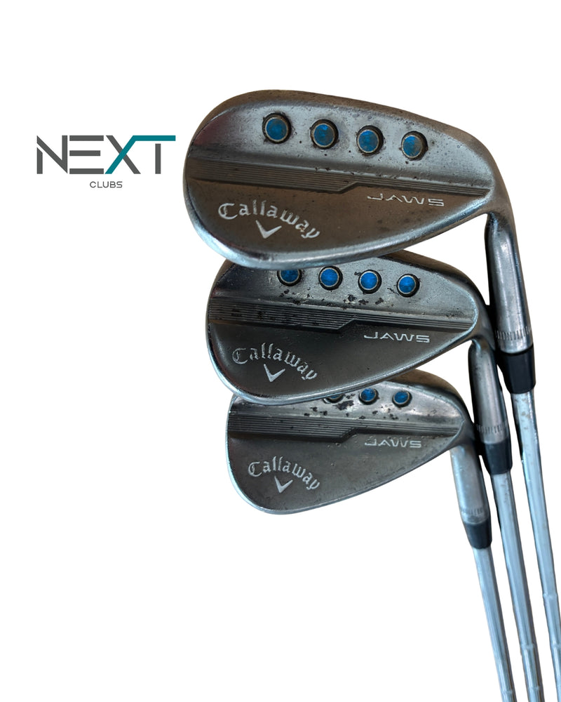 Callaway Jaws Wedgeset 50° 10S + 56° 10S + 60° 10S / Dynamic Gold S200 115g / Stiff Flex