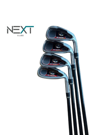 TaylorMade Burner Plus Eisensatz 6-7+9+SW / TaylorMade RE*AX SuperFast Burner 60g / Regular Flex