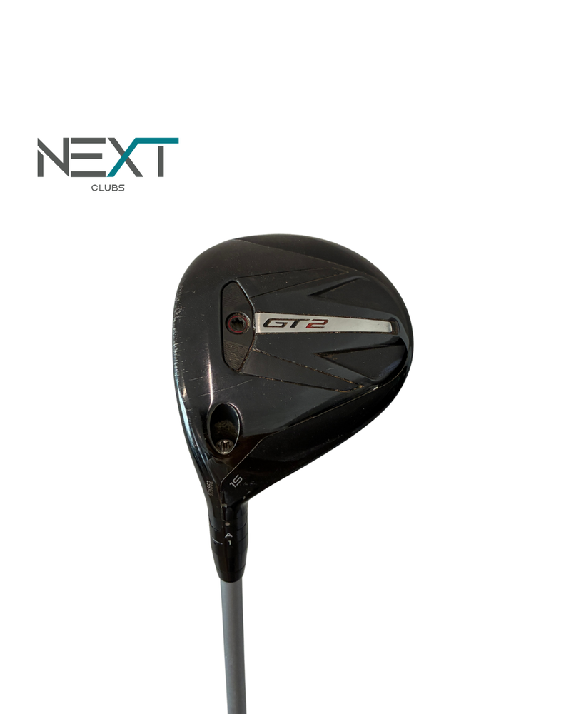 Titleist GT2 Fairwayholz 3 15° Linkshand / Mitsubishi Chemical Speed Mesh 40g / Stiff Flex