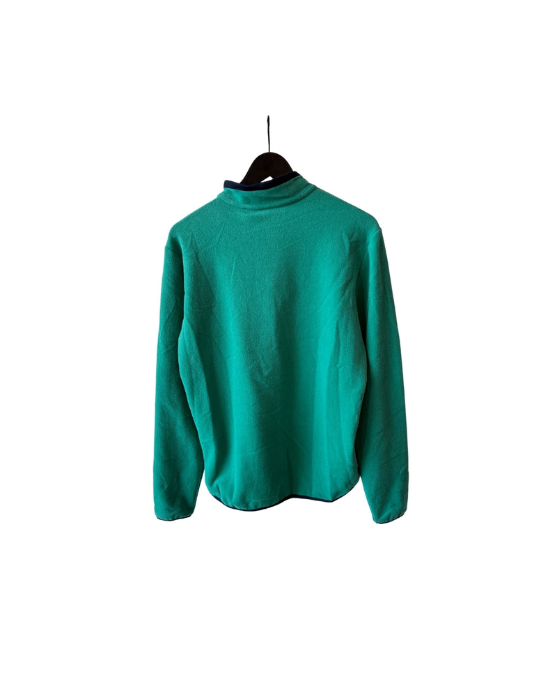Neu Chervo Tourais Fleece Midlayer Fleecetop Halfzip Herren Grün/Dunkelblau Größe 50