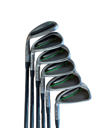 PING Prodi G Junior Komplettset Linkshand (Driver, Fairwayholz, Hybrid, Eisen 6-9+W+56°) / PING Prodi G