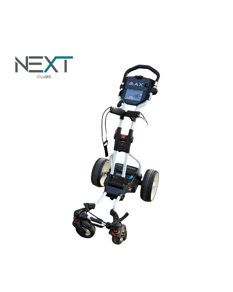 BIG MAX Hunter Quad E-Trolley schwarz / weiße Reifen