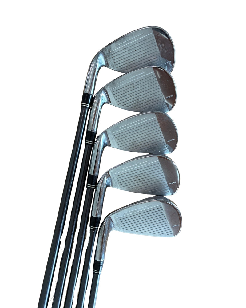 TaylorMade r7 CGB Max Eisensatz 5-9 / TaylorMade r7-55 HyperLite Tip Soft 55g / Regular Flex