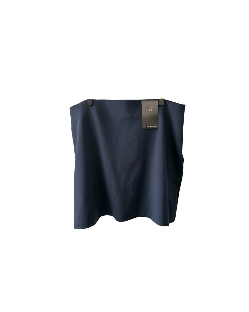 Neu J.Lindeberg Swinga Mid Skirt Golfrock Damen Navy Größe XL