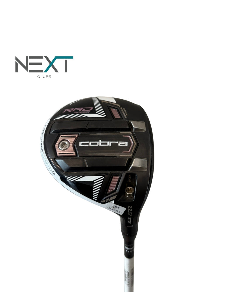 Cobra King Radspeed Fairway Wood 5 22.5° / UST Mamiya Helium 4F1 / Flex L