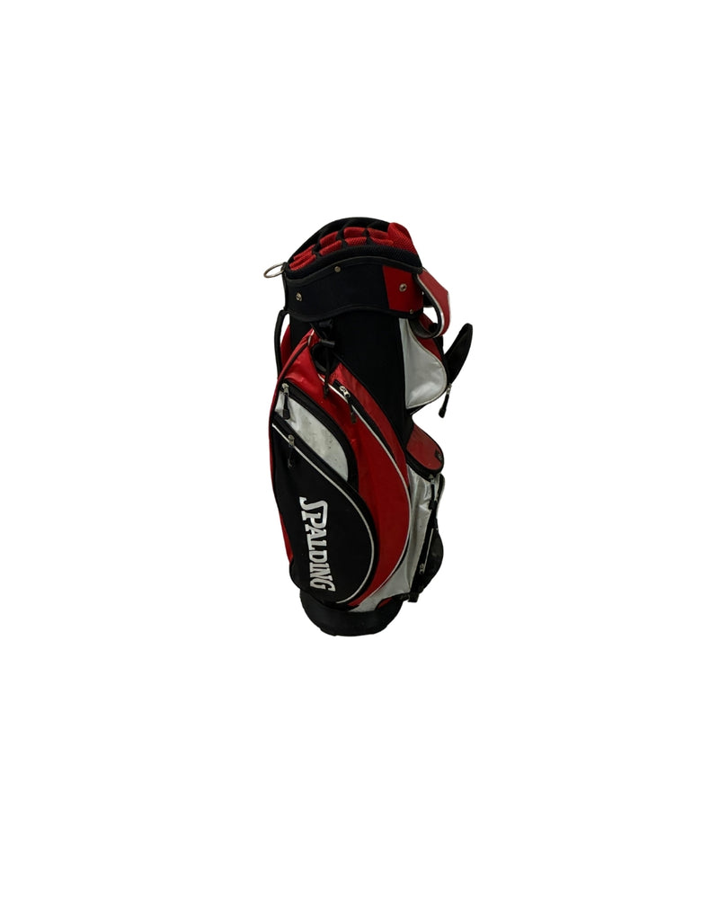 Spalding Cartbag 14-fach Schlägerunterteilung Rot/Schwarz/Weiß
