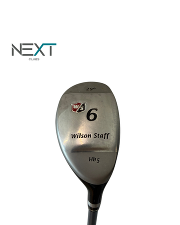 Wilson HB5 Hybrid 6 29° / Wilson Nano Flex Design Specifically for Women .370 UST / Ladies Flex