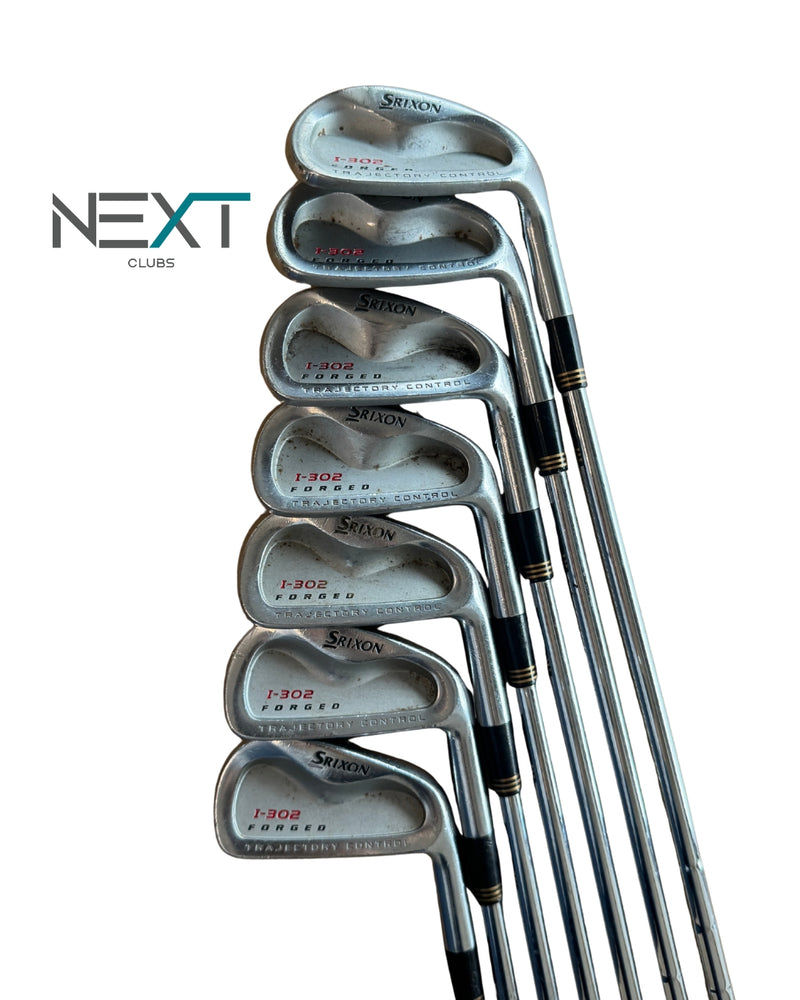 Srixon I-302 Forged Eisensatz 3-PW (ohne Eisen 8) / N.S.Pro 905GH Stahlschaft / Flex R