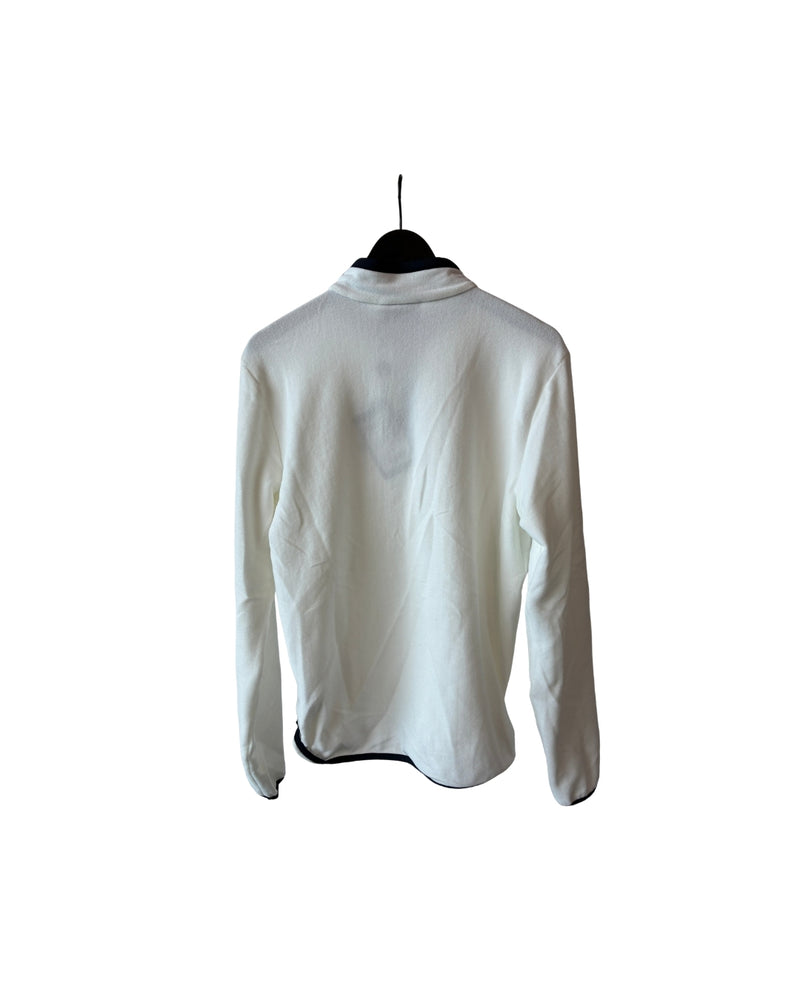 Neu Chervo Tourais Fleece Midlayer Fleece Halfzip Damen Weiß/Dunkelblau Größe 48