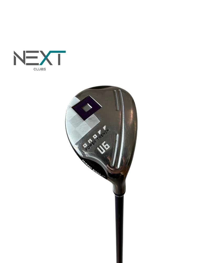 ONOFF Power Trench Hybrid 6 27° / ONOFF Smooth Kick: LP-421U 37g / Ladies Flex