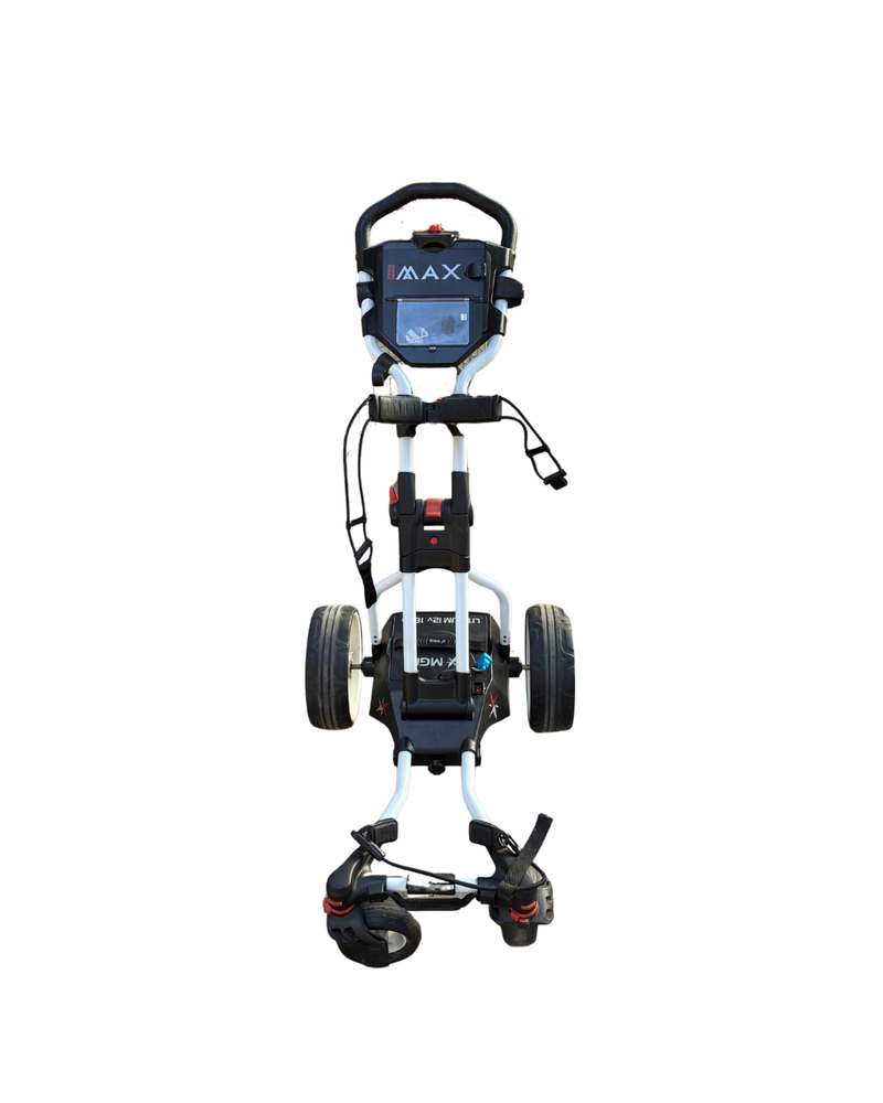 BIG MAX Hunter Quad E-Trolley schwarz / weiße Reifen