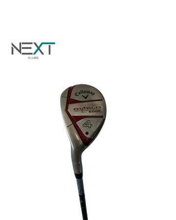 Callaway Diablo Edge Hybrid 4 24° Linkshand / Callaway Mid Torque Low Kick 60g / Regular Flex